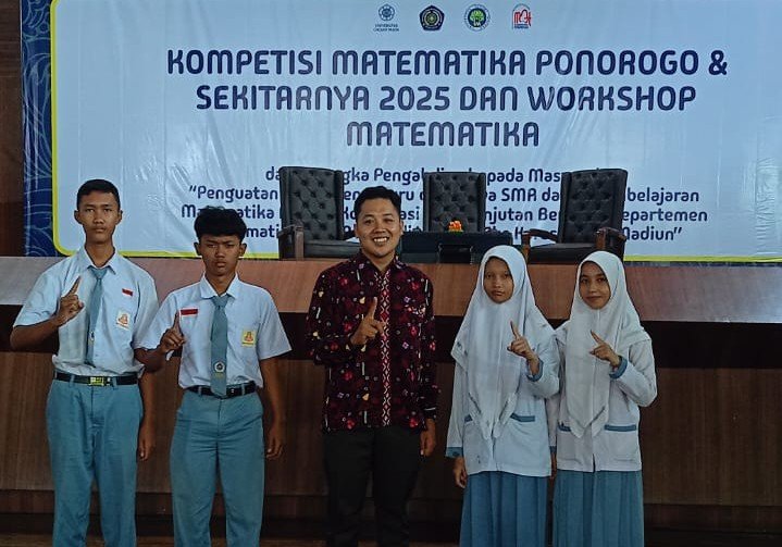 Kompetisi Matematika 2025 digelar, Siswa MAN 1 Ponorogo Raih Prestasi