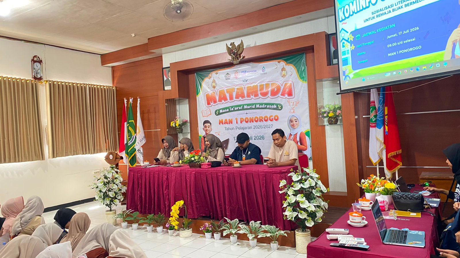 Pertajam Transformasi Digital, MAN 1 Ponorogo Teken MoU dengan Dinas Kominfo