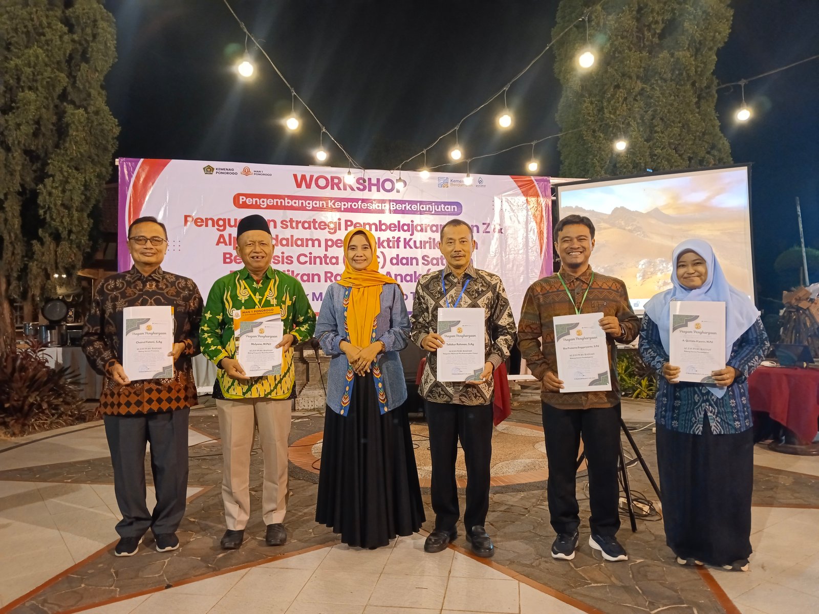 MAN 1 Ponorogo Kukuhkan Agen Perubahan Demi Wujudkan Tata Kelola Profesional dan Berintegritas