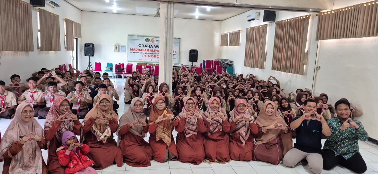 Ponorogo Peduli ASI Goes to School, Ajak Siswa MAN 1 Temu InspirASI