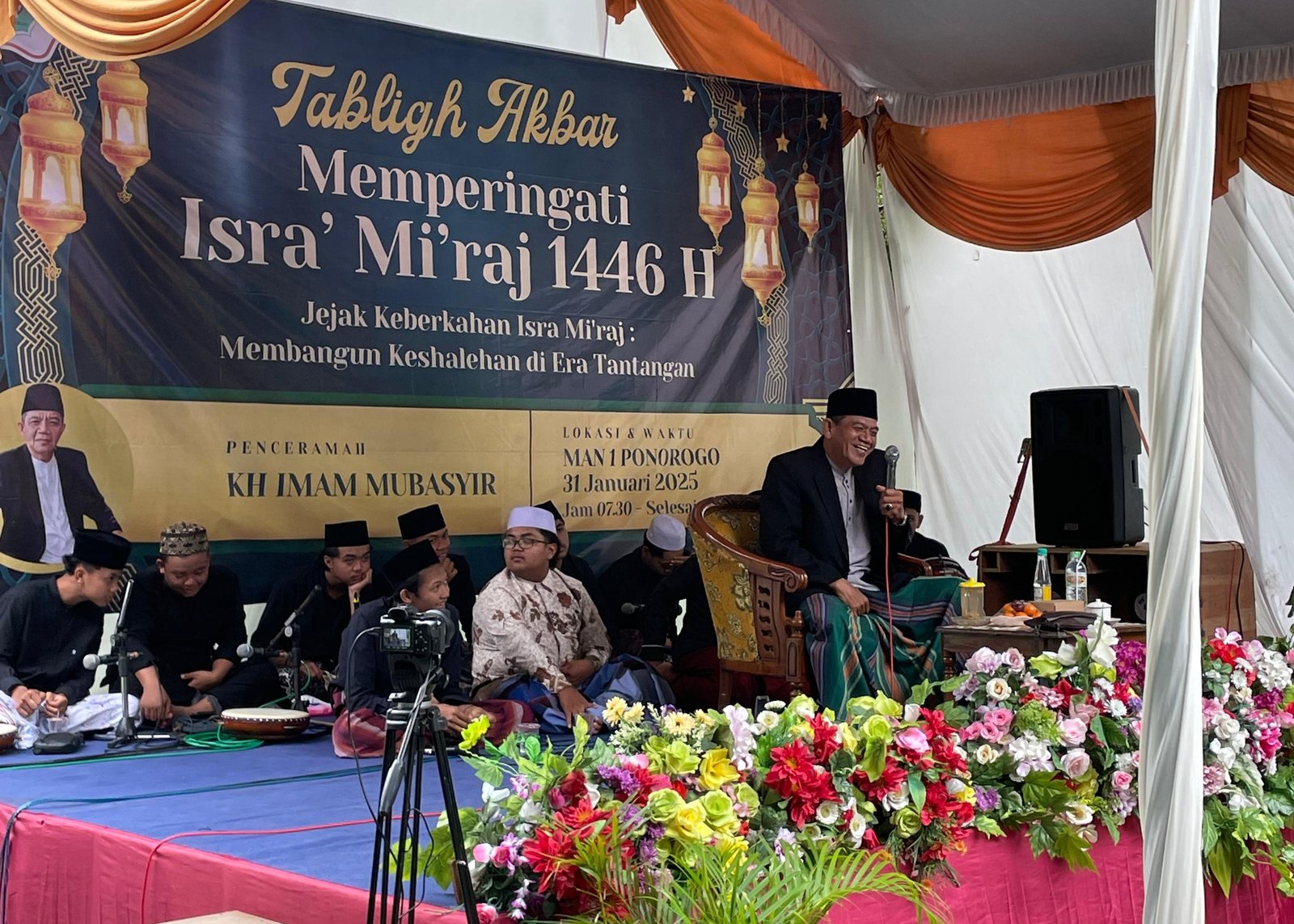 Peringatan Isro' Mi'roj di MAN 1 Ponorogo