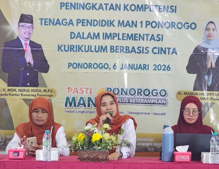 Bimtek Kurikulum Berbasis Cinta (KBC), Tingkatkan Kompetensi Guru Madrasah Ramah Anak di Ponorogo