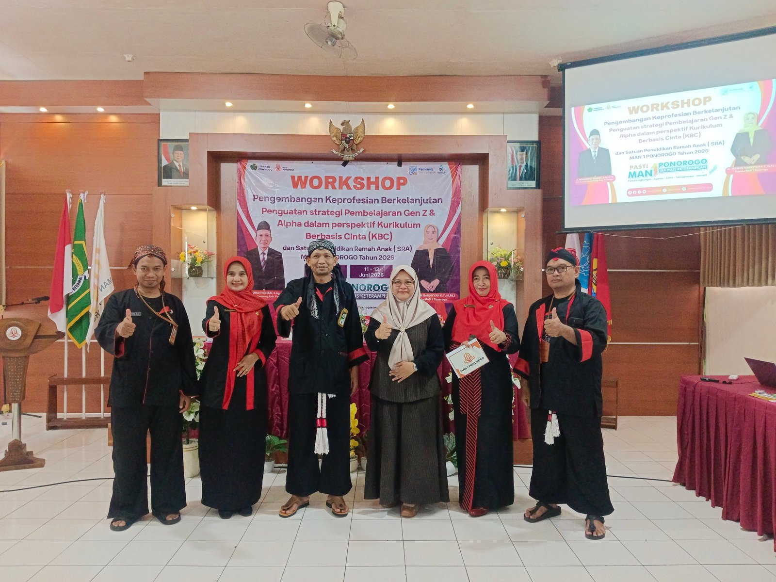 MAN 1 Ponorogo Selenggarakan Workshop Pengembangan Keprofesian untuk Wujudkan SDM Unggul